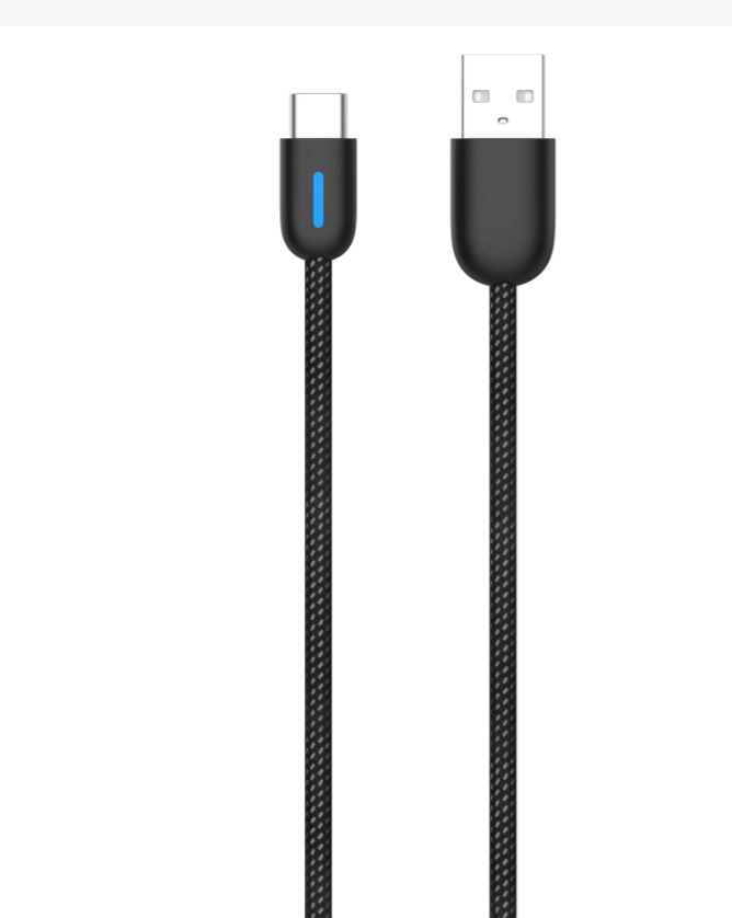 Pioneer CD-U5310AC USB Type-A to USB Type-C Nylon Braided Charging Cable 1 Metre