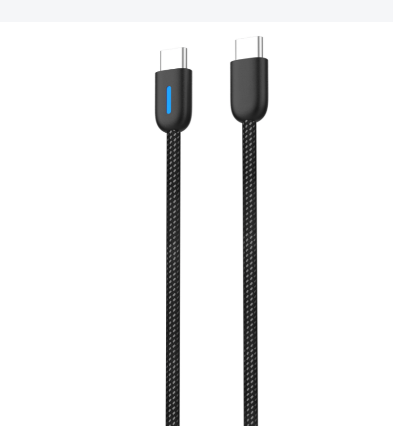 Pioneer CD-U5410CC USB Type-C to USB Type-C Nylon Braided Charging Cable 1 Metre