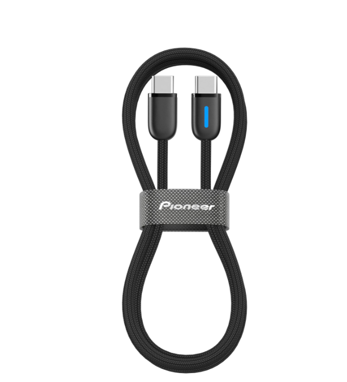Pioneer CD-U5410CC USB Type-C to USB Type-C Nylon Braided Charging Cable 1 Metre
