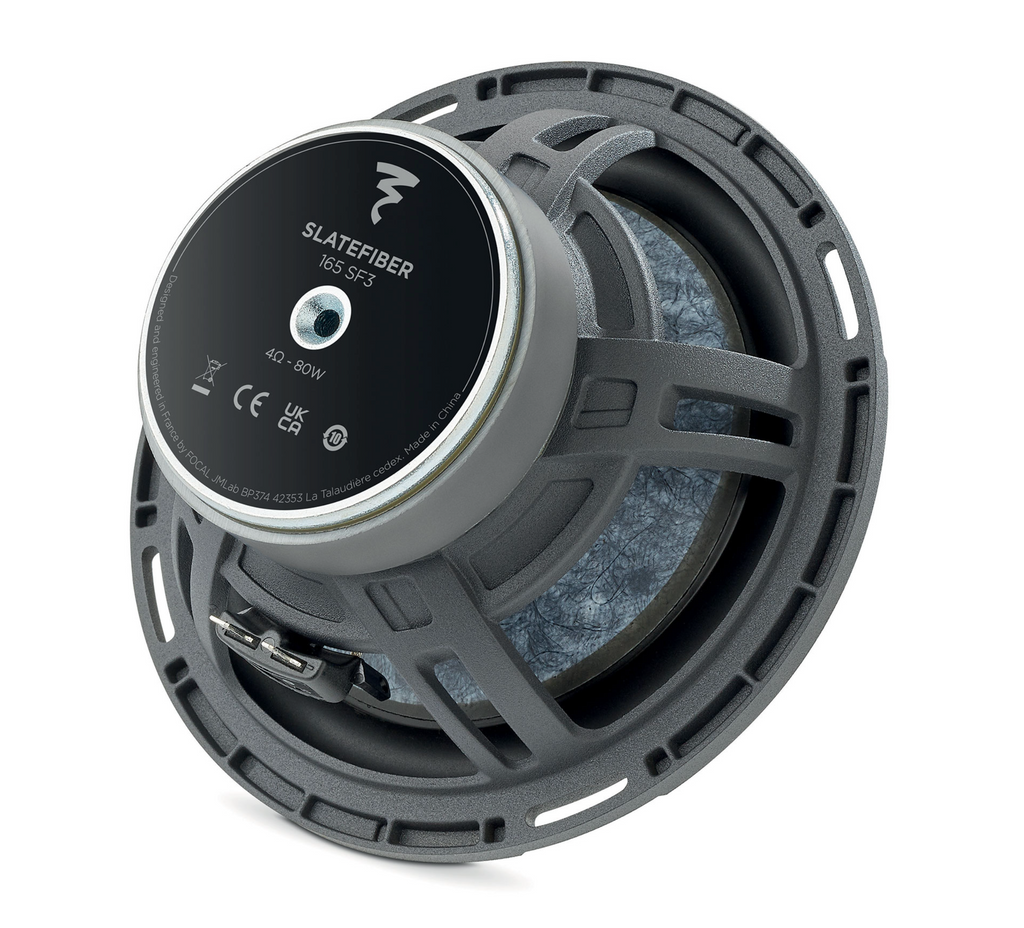 FOCAL SLATEFIBRE 165 SF3 - 6.5" 3 Way Car Component Speakers