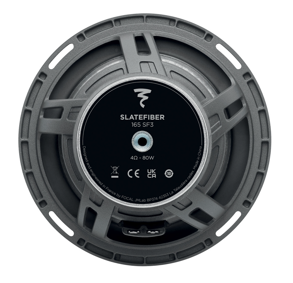 FOCAL SLATEFIBRE 165 SF3 - 6.5" 3 Way Car Component Speakers