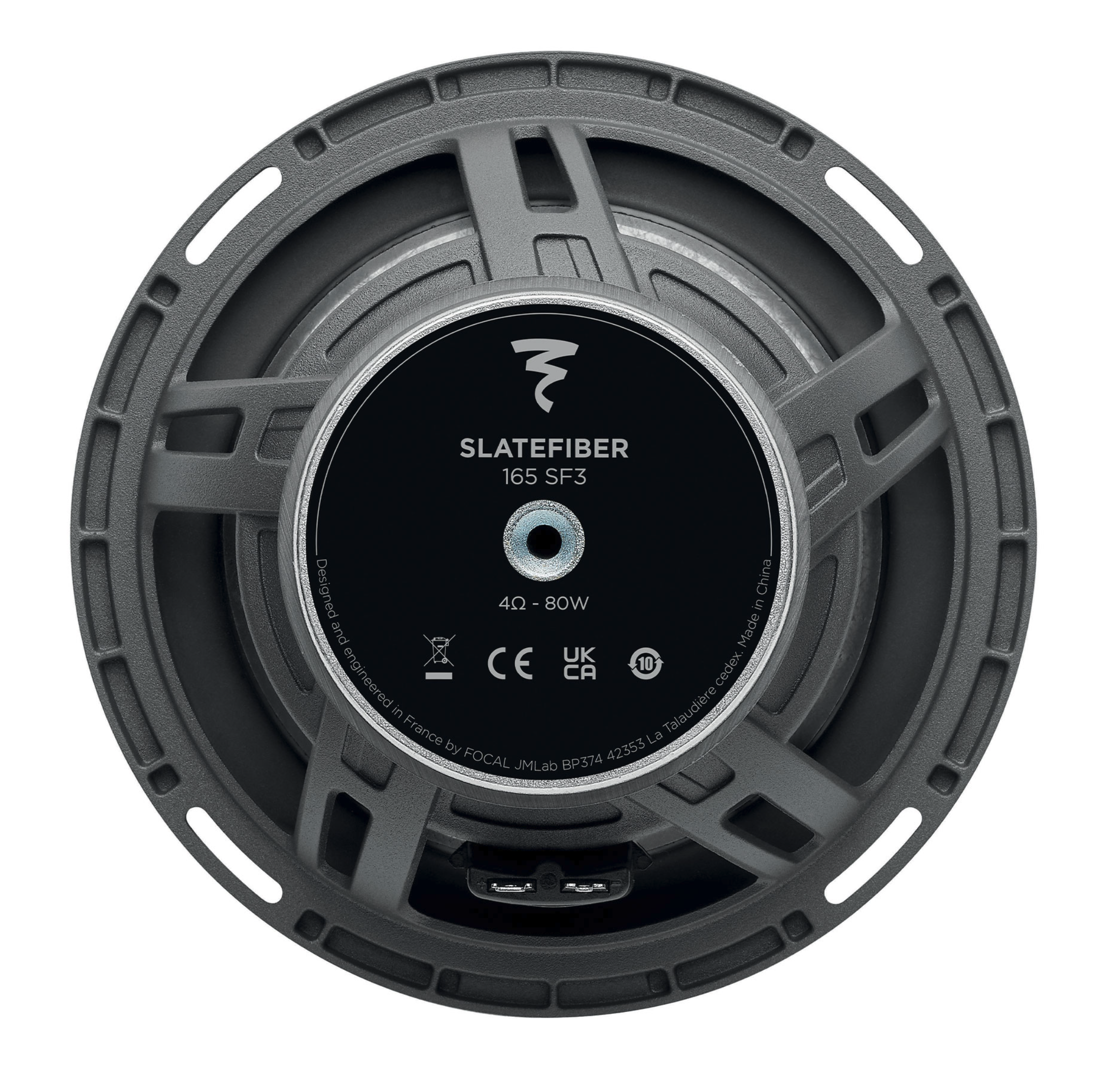 FOCAL SLATEFIBRE 165 SF3 - 6.5" 3 Way Car Component Speakers