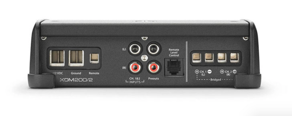 JL Audio XDM200/2 - 2 Channel Full-Range Car & Marine Amplifier 200W