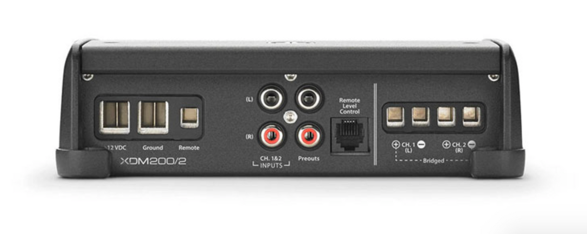 JL Audio XDM200/2 - 2 Channel Full-Range Car & Marine Amplifier 200W