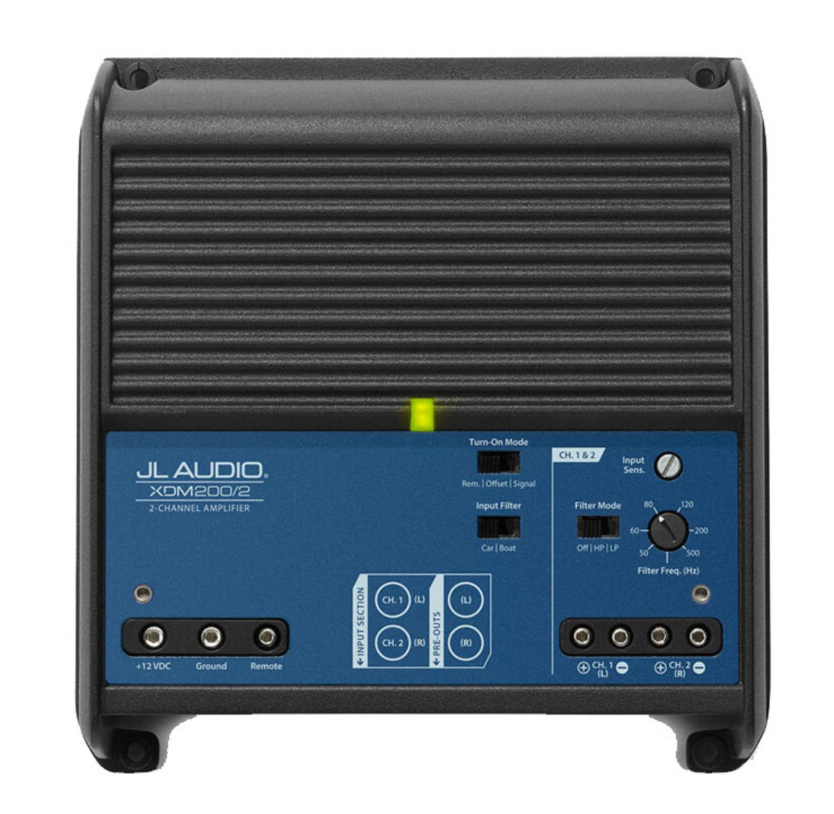 JL Audio XDM200/2 - 2 Channel Full-Range Car & Marine Amplifier 200W