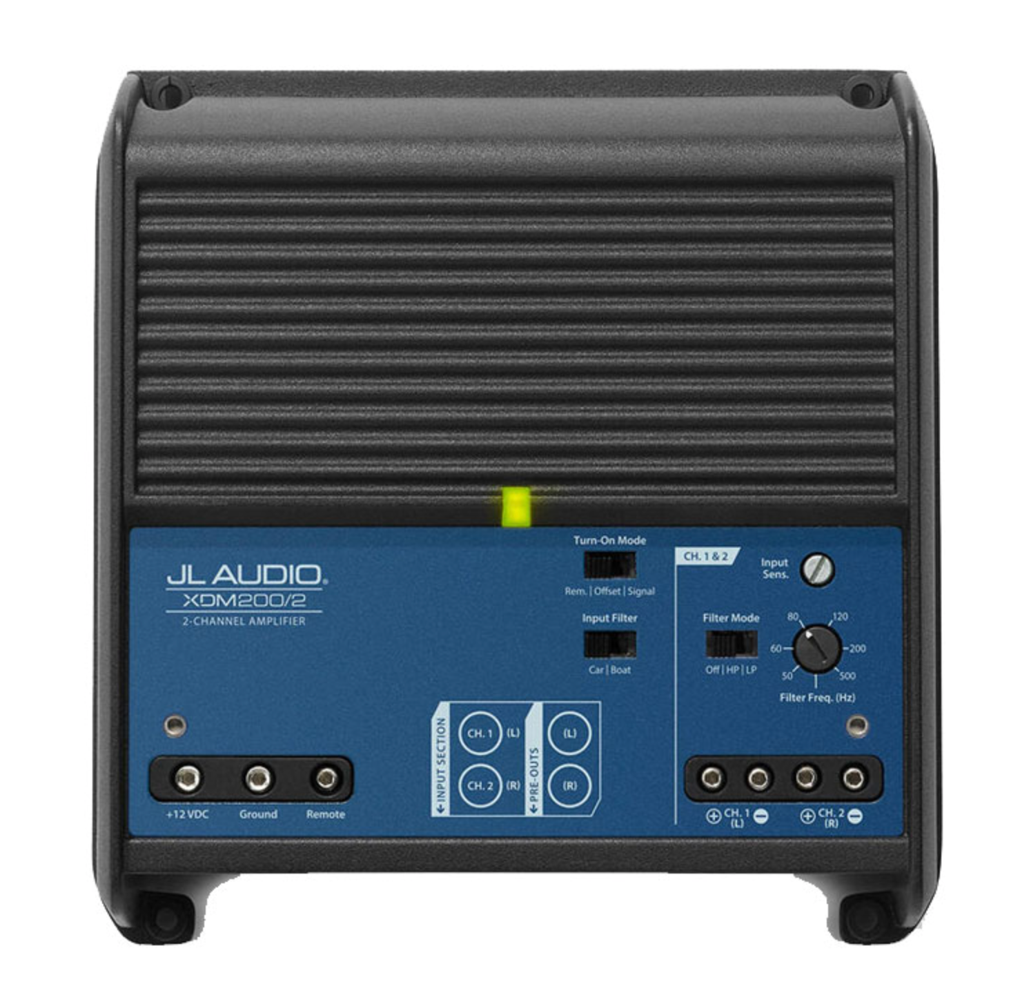 JL Audio XDM200/2 - 2 Channel Full-Range Car & Marine Amplifier 200W