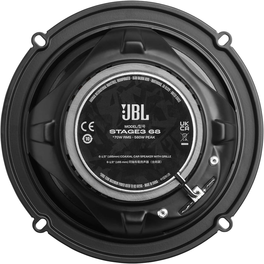 JBL Stage3 68 - Gen2 6.5″ 2 Way Coaxial Car Speaker 560W