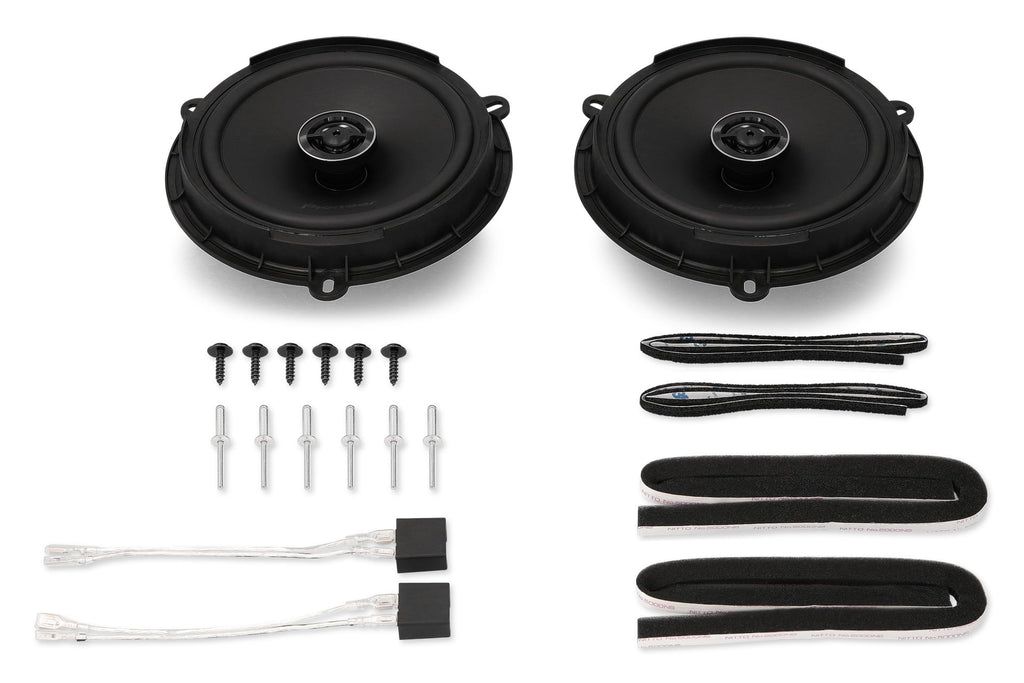 Pioneer TS-Q160F-FD 6.5" (16.5cm) 2 Way Custom Fit Coaxial Speaker For Ford, Jaguar, Land Rover & Mazda