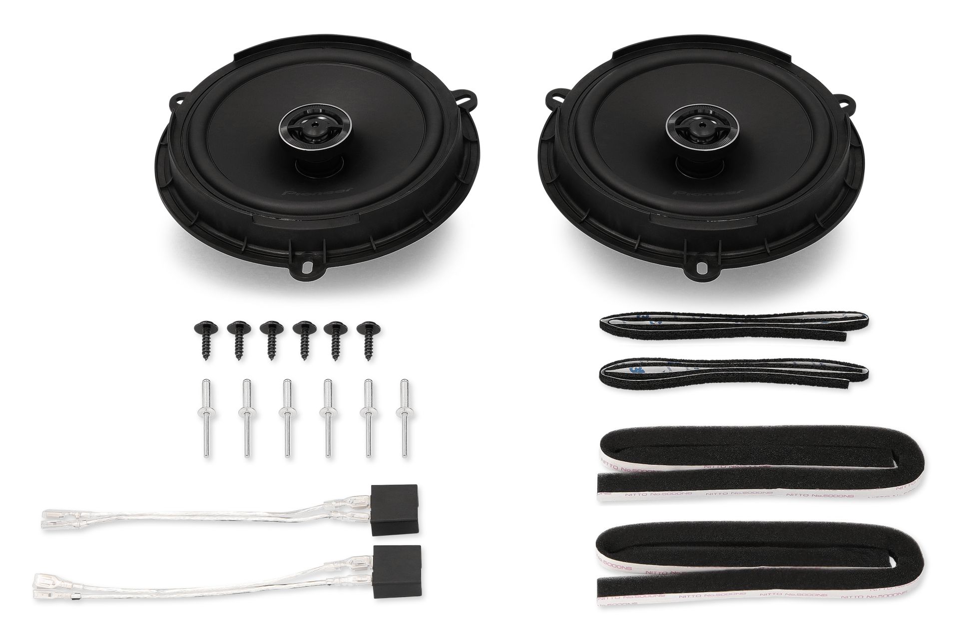 Pioneer TS-Q160F-FD 6.5" (16.5cm) 2 Way Custom Fit Coaxial Speaker For Ford, Jaguar, Land Rover & Mazda