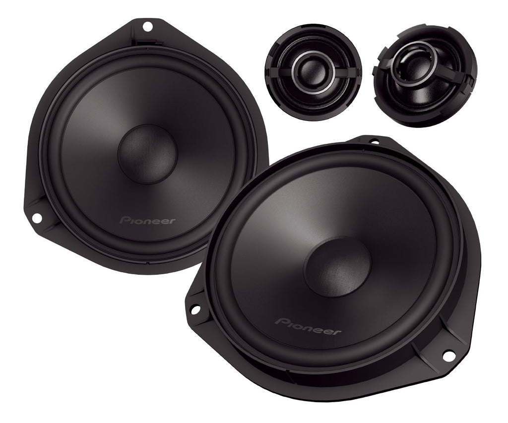 Pioneer TS-Q160C-FT 6.5" (16.5cm) 2 Way Custom Fit Component Speaker For Fiat, Alfa Romeo & Vauxhall