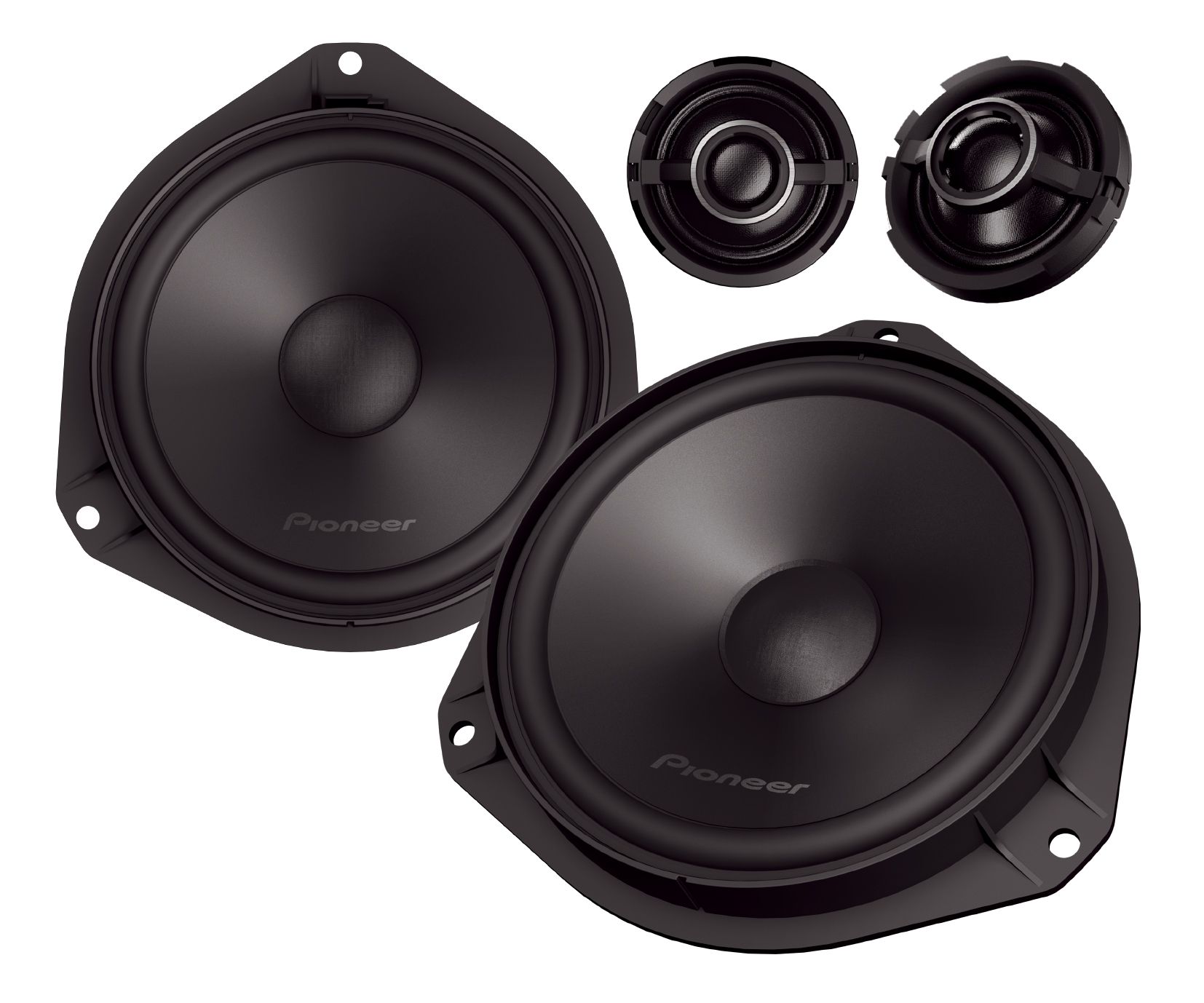 Pioneer TS-Q160C-FT 6.5" (16.5cm) 2 Way Custom Fit Component Speaker For Fiat, Alfa Romeo & Vauxhall