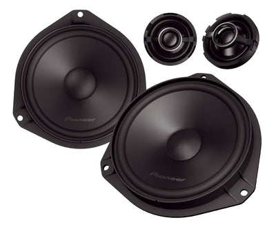 Pioneer TS-Q160C-FT 6.5" (16.5cm) 2 Way Custom Fit Component Speaker For Fiat, Alfa Romeo & Vauxhall