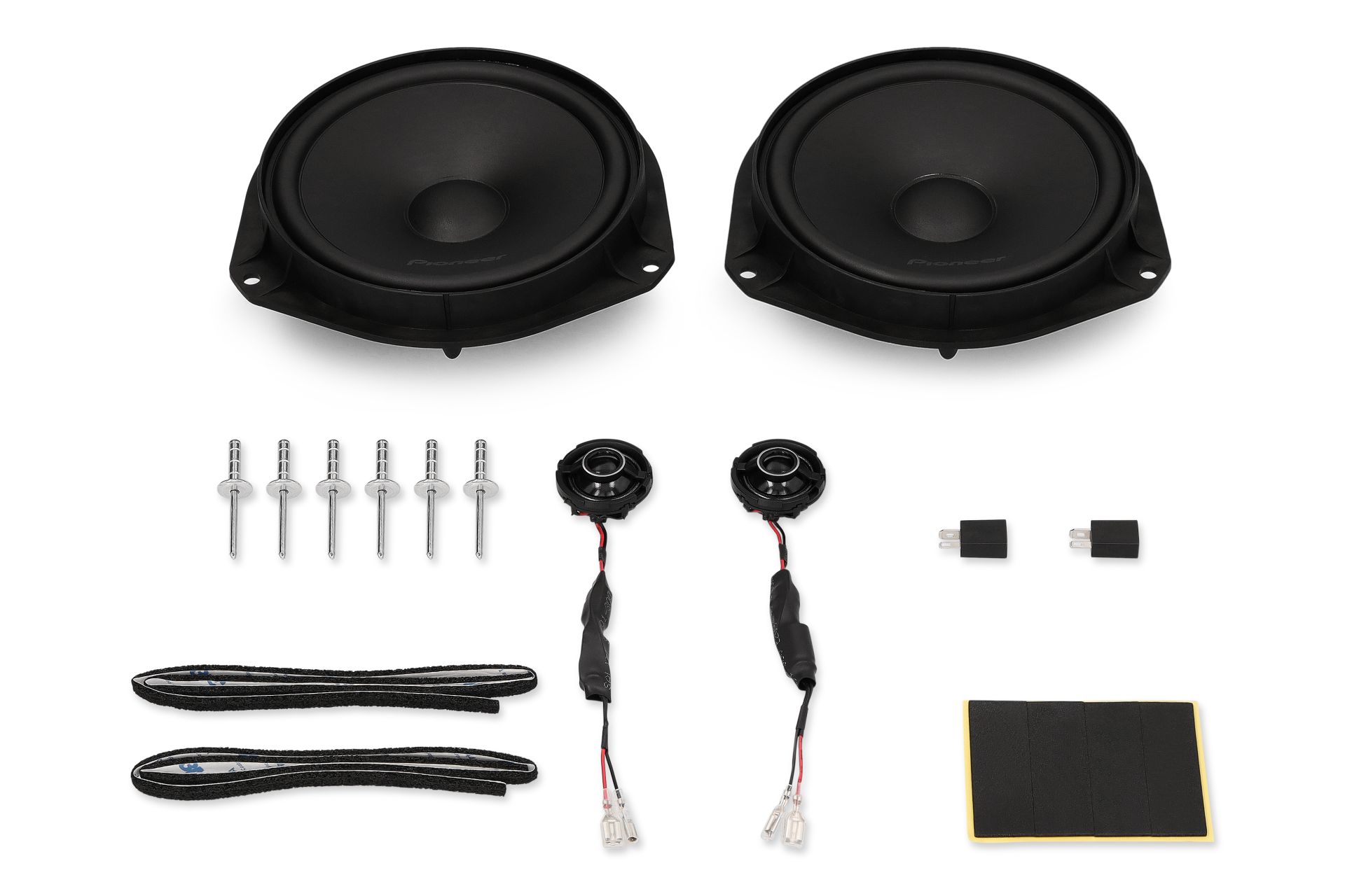Pioneer TS-Q160C-FT 6.5" (16.5cm) 2 Way Custom Fit Component Speaker For Fiat, Alfa Romeo & Vauxhall
