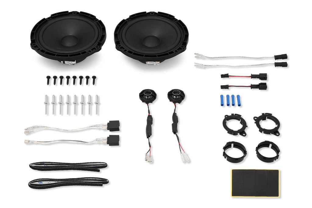 Pioneer TS-Q160C-PC 6.5" (16.5cm) 2 Way Custom Fit Component Speaker For Peugeot & Citroen