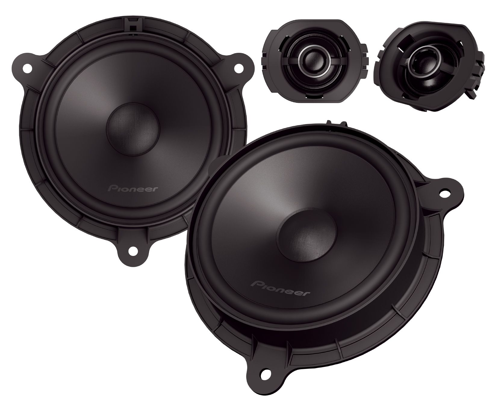 Pioneer TS-Q160C-RN 6.5" (16.5cm) 2 Way Custom Fit Component Speaker For Renault, Nissan & Dacia