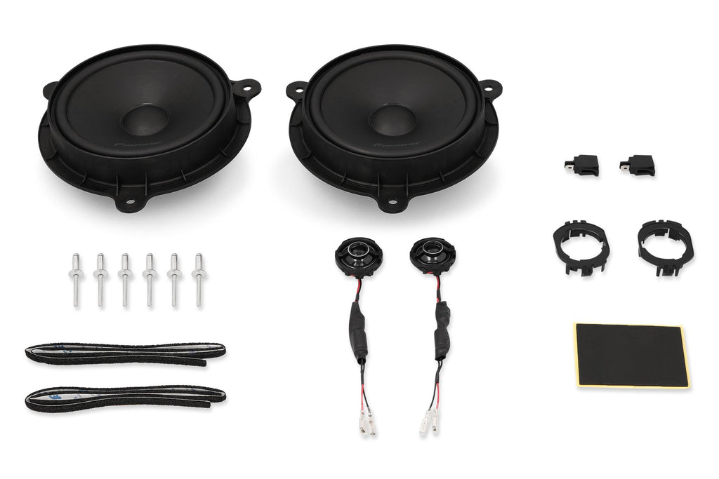 Pioneer TS-Q160C-RN 6.5" (16.5cm) 2 Way Custom Fit Component Speaker For Renault, Nissan & Dacia