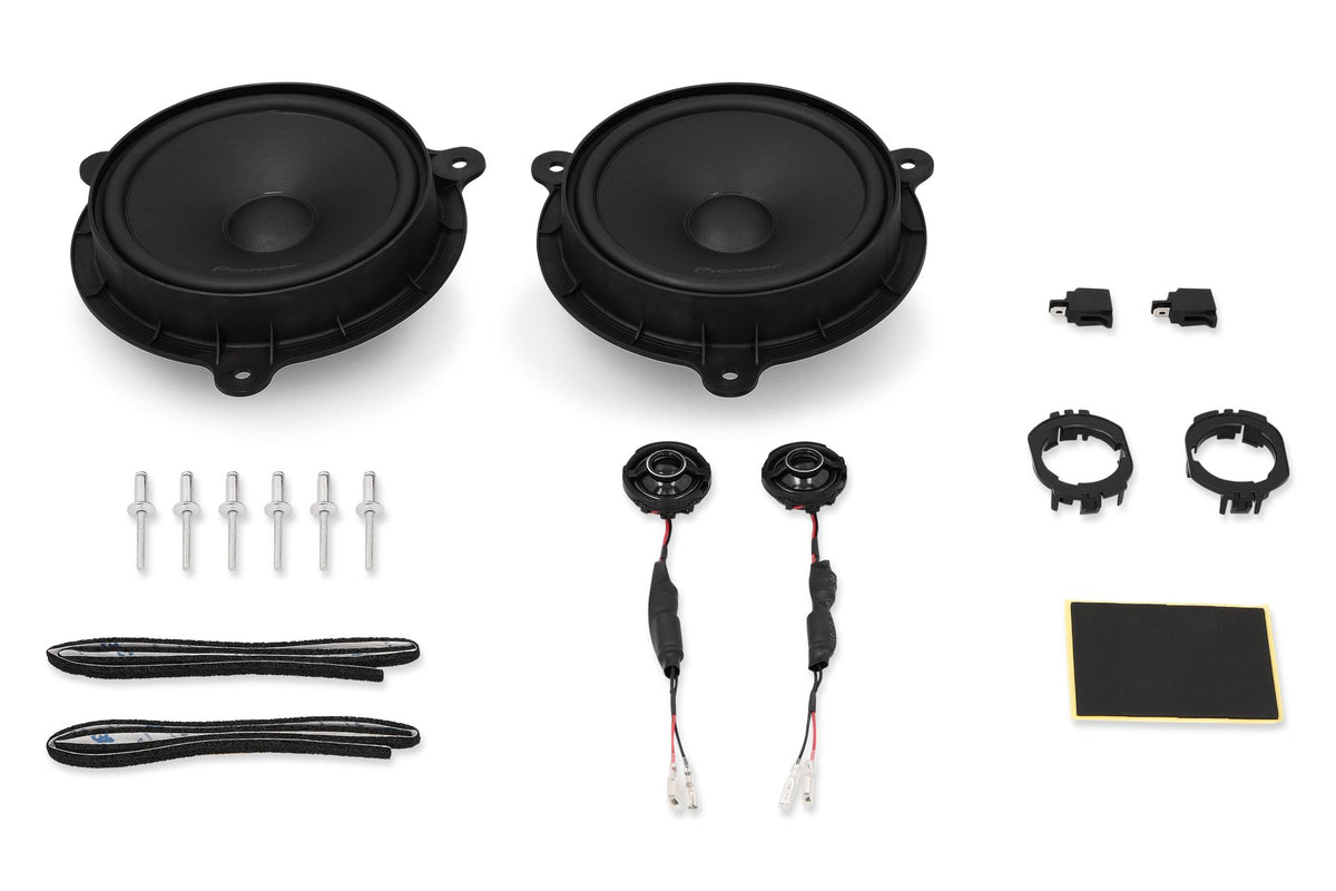 Pioneer TS-Q160C-RN 6.5" (16.5cm) 2 Way Custom Fit Component Speaker For Renault, Nissan & Dacia