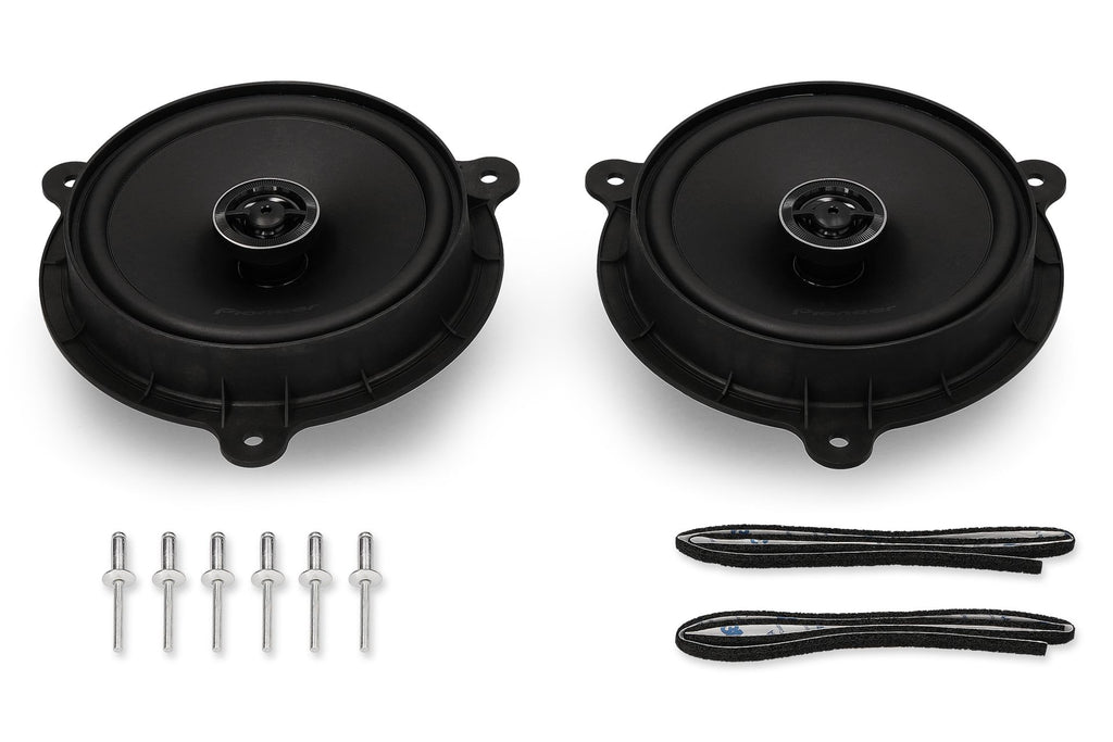 Pioneer TS-Q160F-RN 6.5" (16.5cm) 2 Way Custom Fit Coaxial Speaker For Renault, Nissan & Dacia