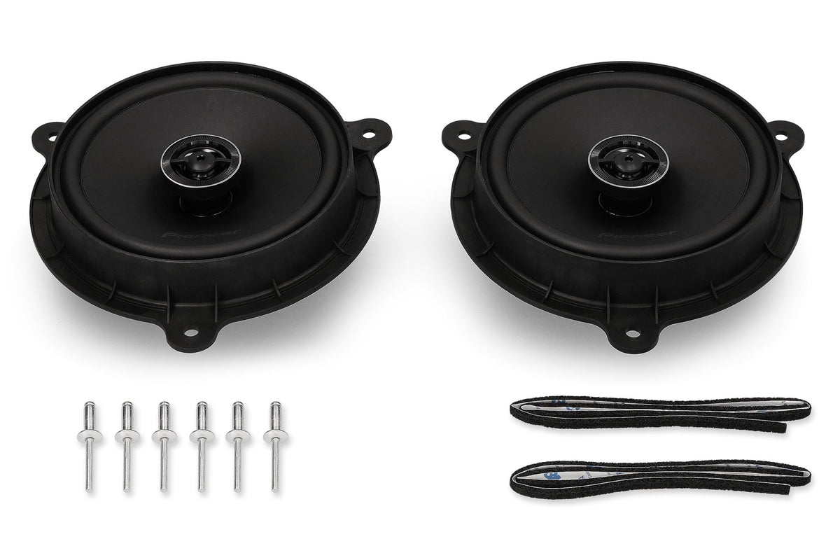 Pioneer TS-Q160F-RN 6.5" (16.5cm) 2 Way Custom Fit Coaxial Speaker For Renault, Nissan & Dacia