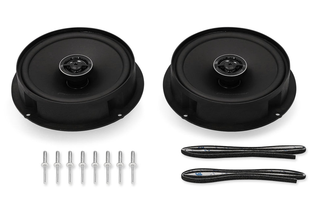 Pioneer TS-Q160F-VW 6.5" (16.5cm) 2 Way Custom Fit Coaxial Speaker For Volkswagen, Seat & Skoda