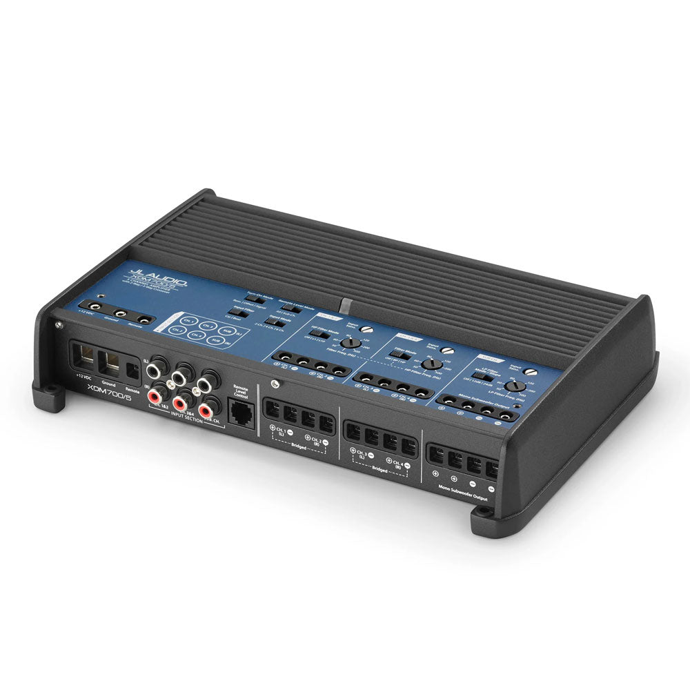 JL Audio XDM700/5 - 5-Channel Class-D Car & Marine Amplifier 700W