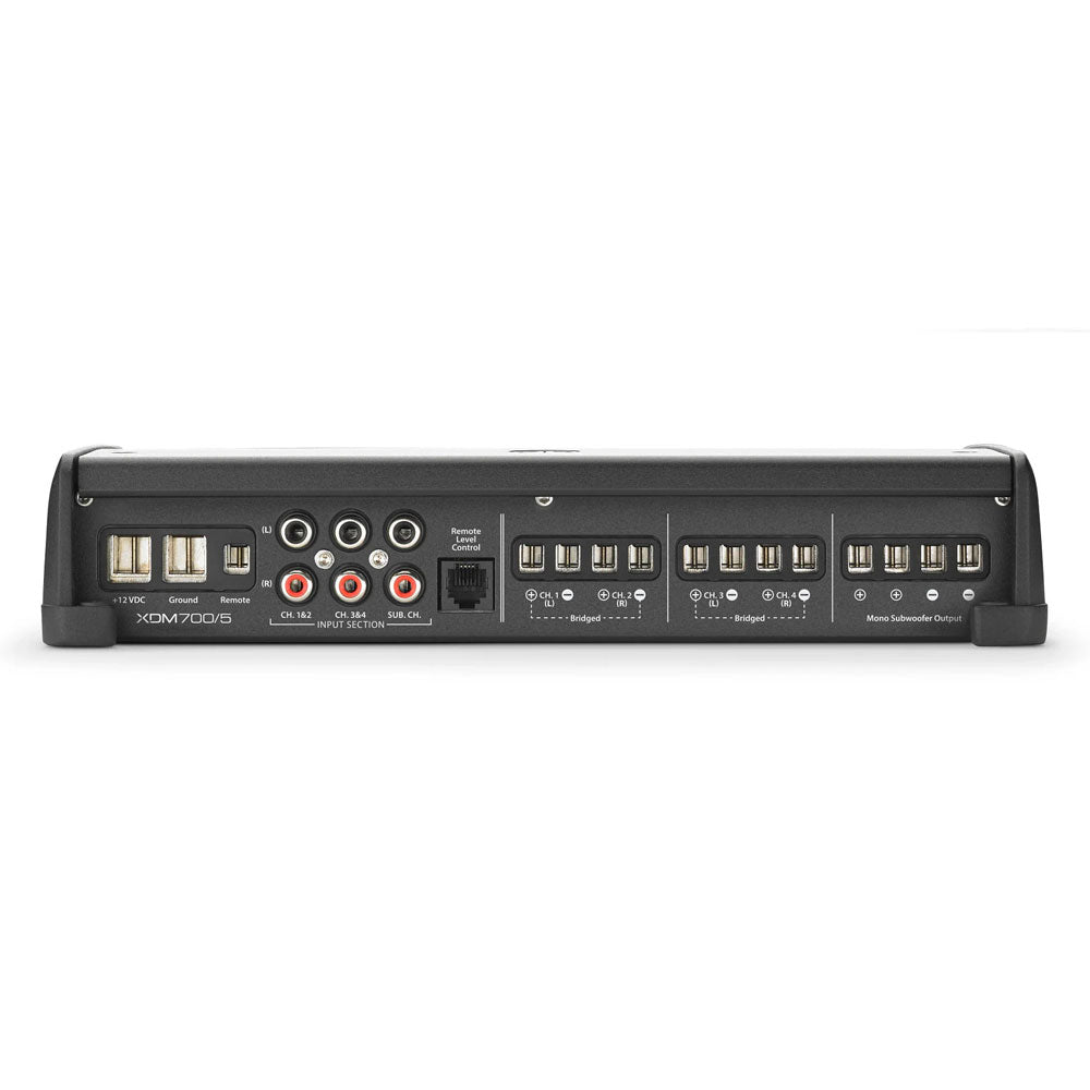 JL Audio XDM700/5 - 5-Channel Class-D Car & Marine Amplifier 700W