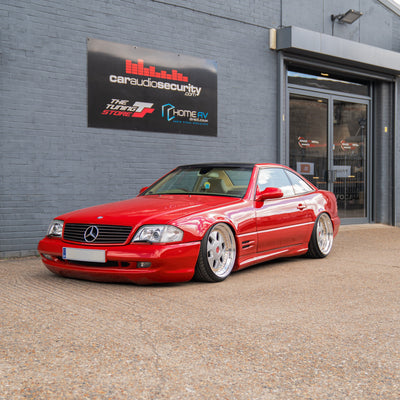 Mercedes R129 SL Front And Rear Strut Kit With Air LIft 3P 1/4