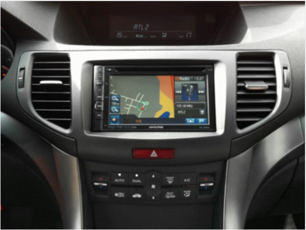 ACV A23HD15 - Honda Accord 20011> Double Din Black Fascia Kit