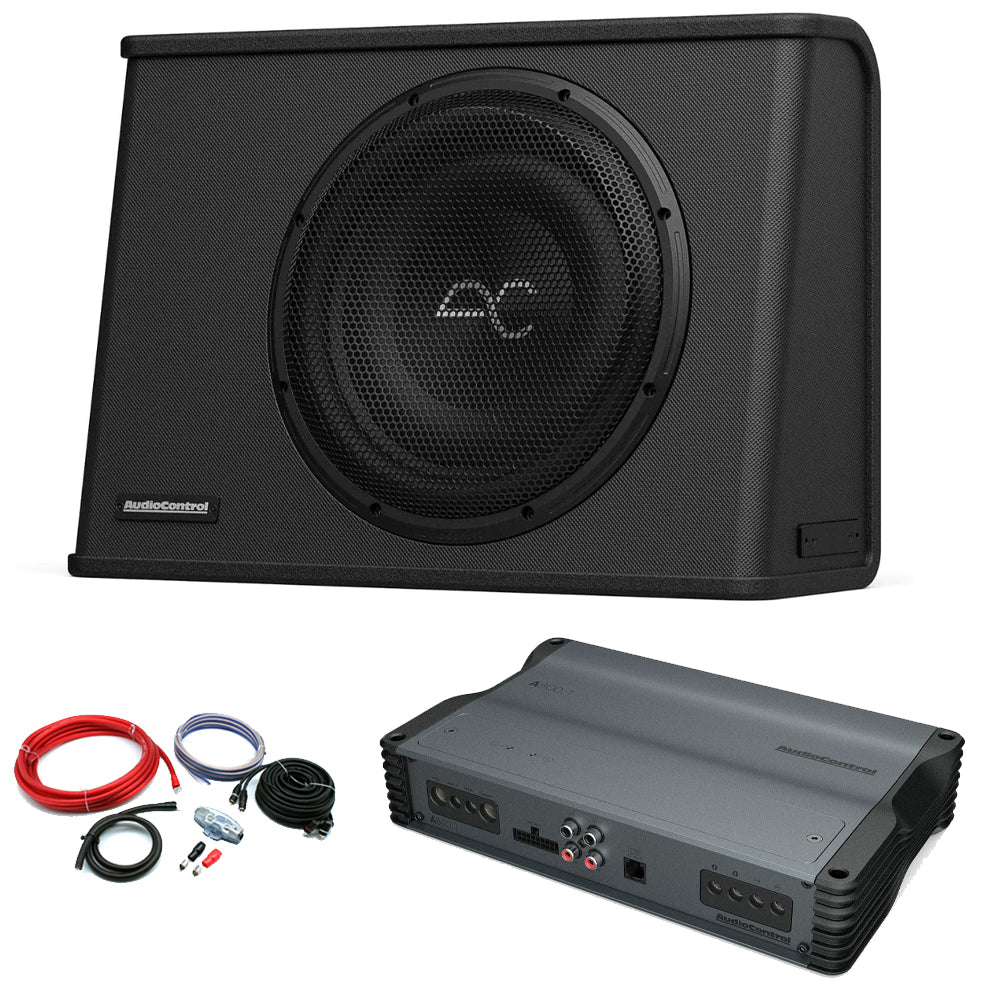AudioControl SPC-W12 - Space Series 12" Sealed Wedge Subwoofer Enclosure Package