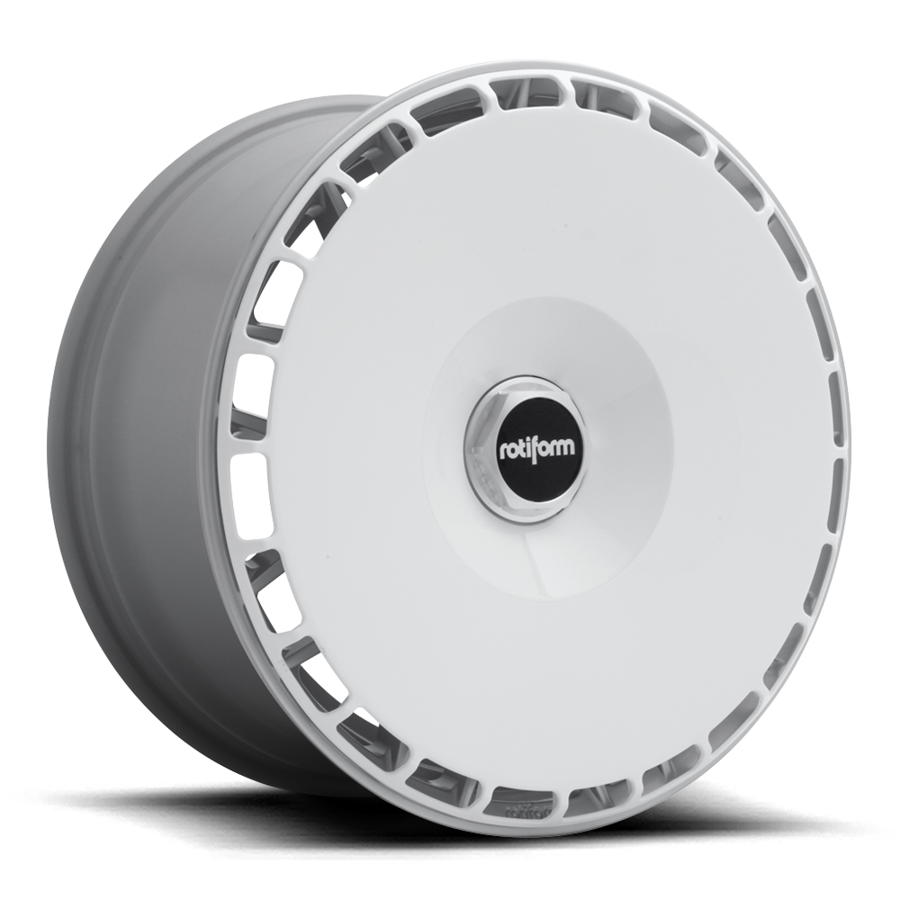 Rotiform AeroDisc - Thread-on wheel fan Gloss White