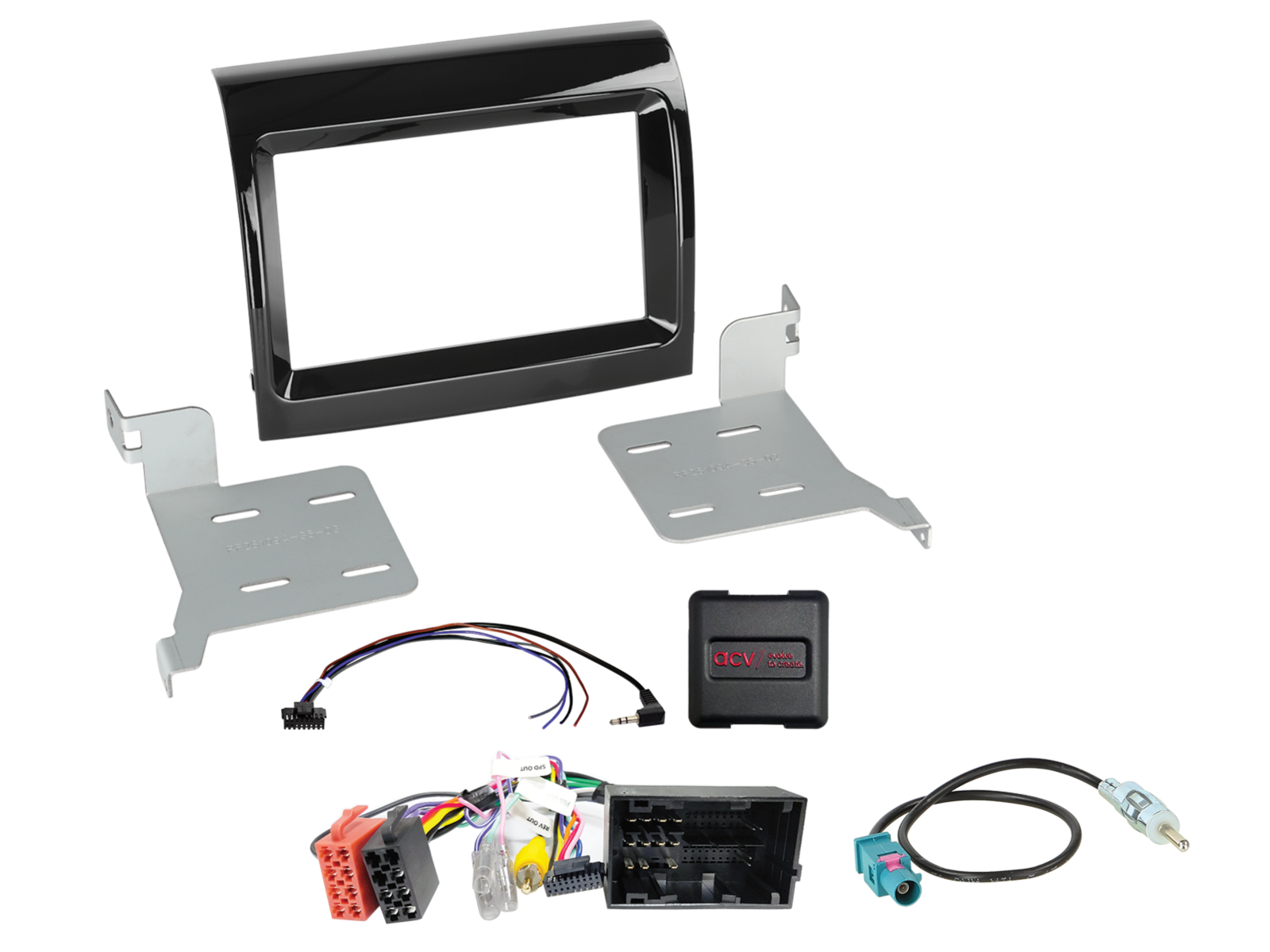 ACV AKFT14 Fiat Ducato 2015-2021 Complete Double/Single Din Stereo Fitting Kit
