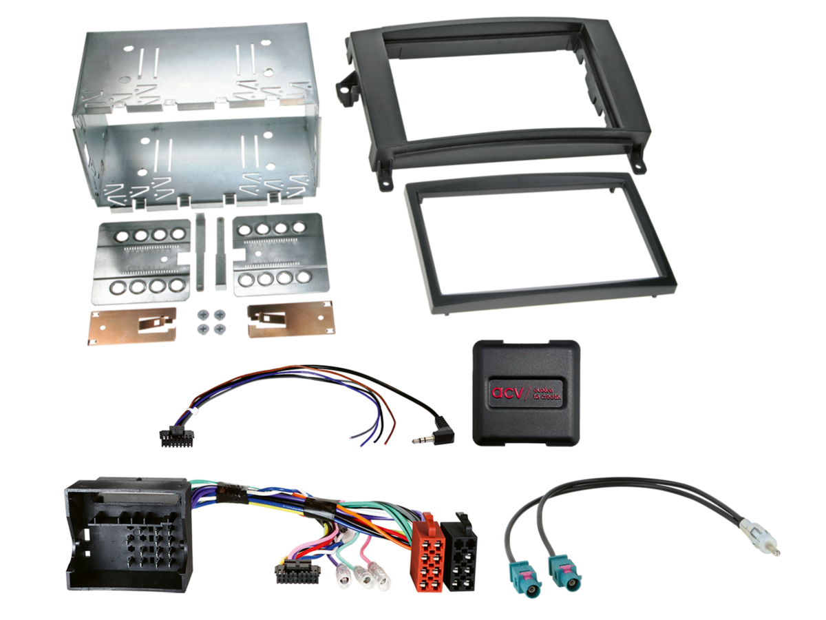 ACV AKMB12 - Mercedes Vito Viano A B Class Complete Double Din Stereo Fitting Kit
