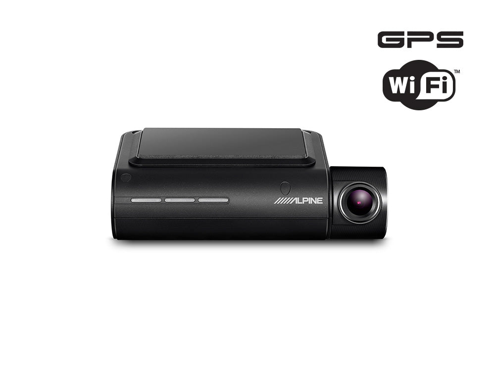 Alpine DVR-F800PRO - 1080p Full HD GPS Wi-Fi 3-Axis Dash Cam