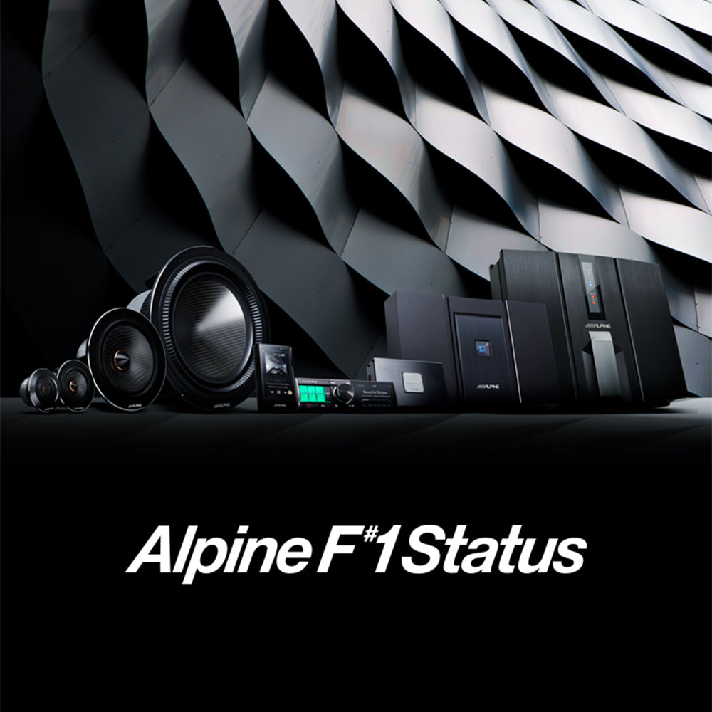 Alpine F#1 Status - Full Spec Hi Res Complete Sound System