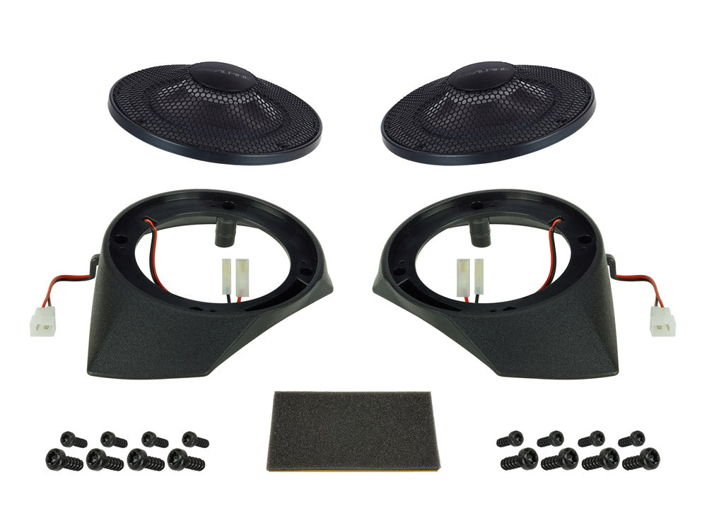 Alpine SPC-R100-DU - Radial On-Dash Speakers for Fiat Ducato 3, Citroën Jumper II & Peugeot Boxer II