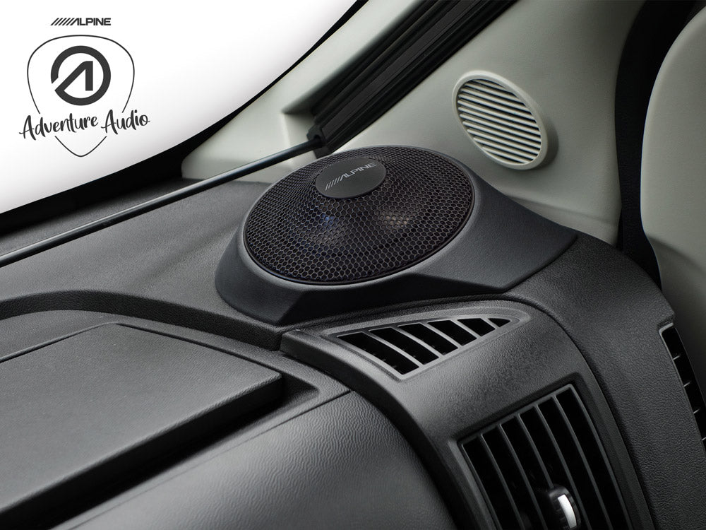 Alpine SPC-R100-DU - Radial On-Dash Speakers for Fiat Ducato 3, Citroën Jumper II & Peugeot Boxer II