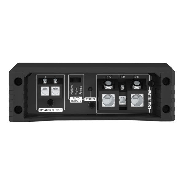HELIX AMPLIFY 201 X-OVER 1-channel car subwoofer amplifier with crossover and 1 Ohm stability 750 Watts