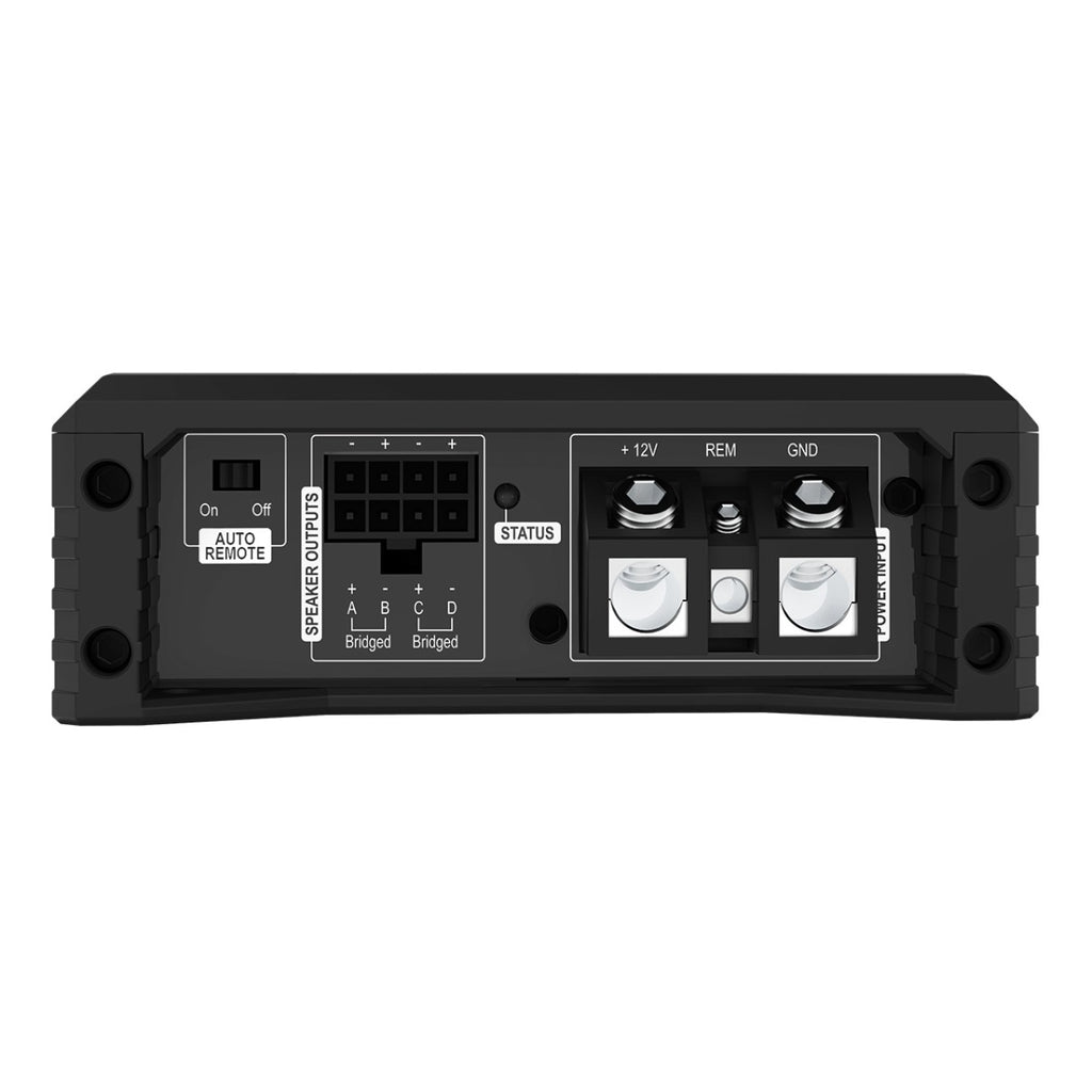 HELIX AMPLIFY 204 X-OVER 4-channel car amplifier with crossover and DirectDSP function 4 x 100 Watts