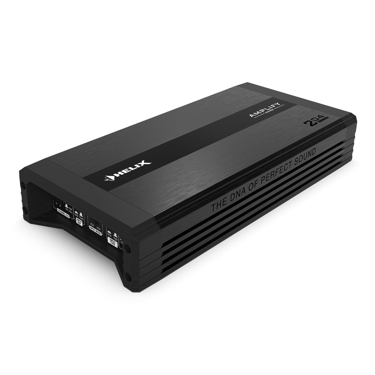 HELIX AMPLIFY 204 X-OVER 4-channel car amplifier with crossover and DirectDSP function 4 x 100 Watts