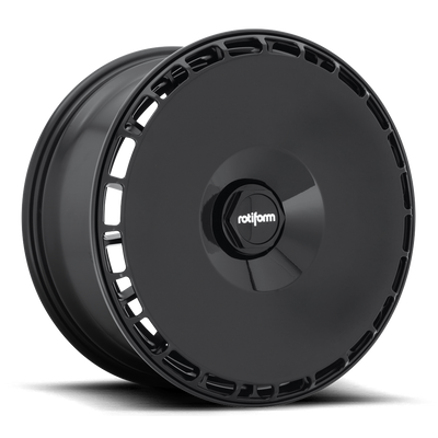 Rotiform AeroDisc - Thread-on wheel fan Gloss Black