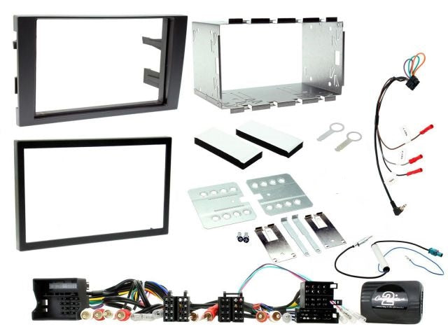 Connects2 CTKAU02 Audi A4 2002-2006 Complete Double Din Stereo Fitting Kit