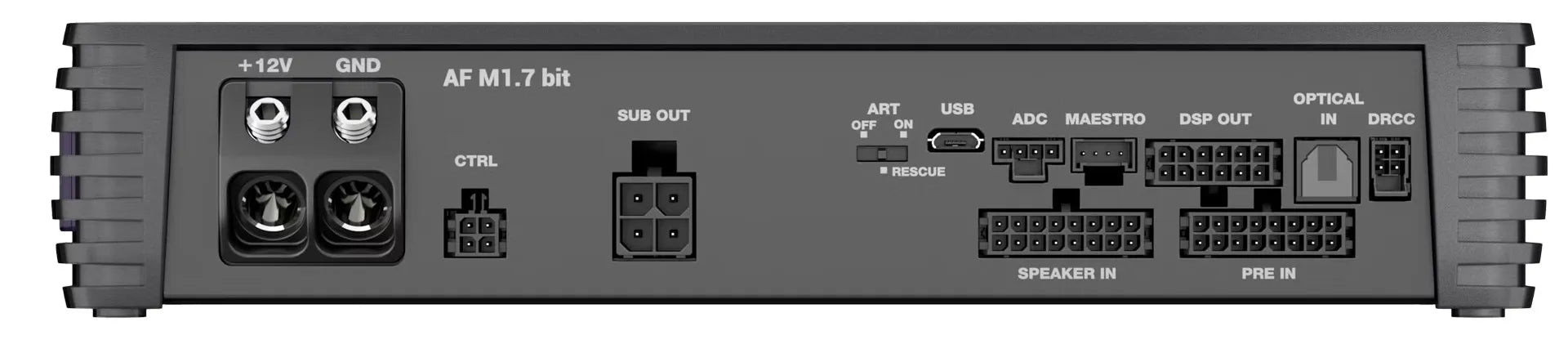 Audison Forza AF M1.7 bit - Mono DSP Amplifier 1200 W RMS @ 1Ω