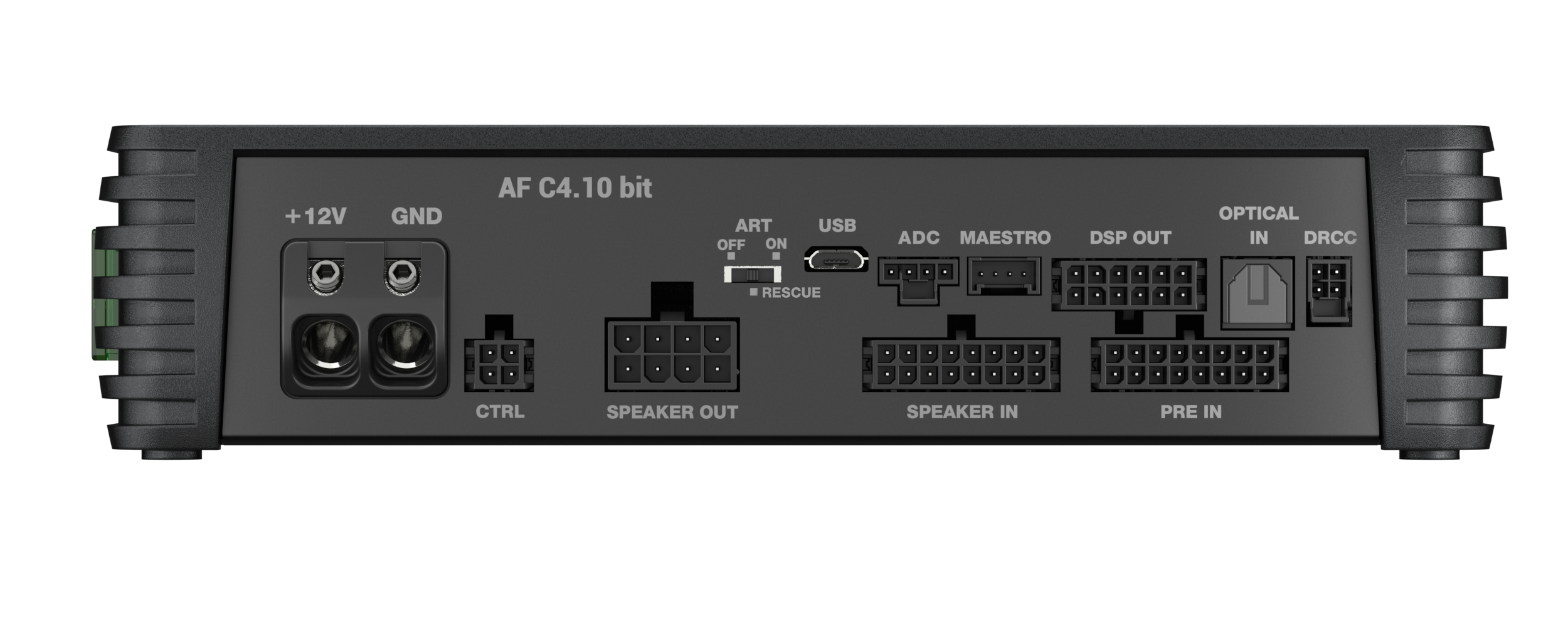 Audison Forza AF C4.10 bit - 10 CH DSP D-Class Fully Bridgeable Car Amplifier 600W