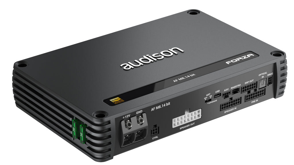 Audison Forza AF M8.14 bit - DSP D-class Fully Bridgeable Amplifier 1120W