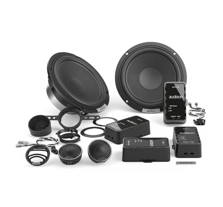 Audison Voce II AVK6 S II  - 16.5cm 6.5" Component Car Speakers 250W