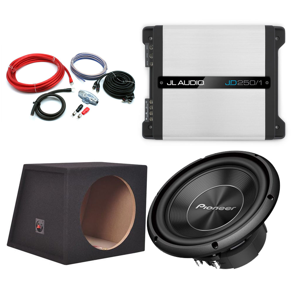 Pioneer 10" JD Amplified Bass Package Deal 1300W
