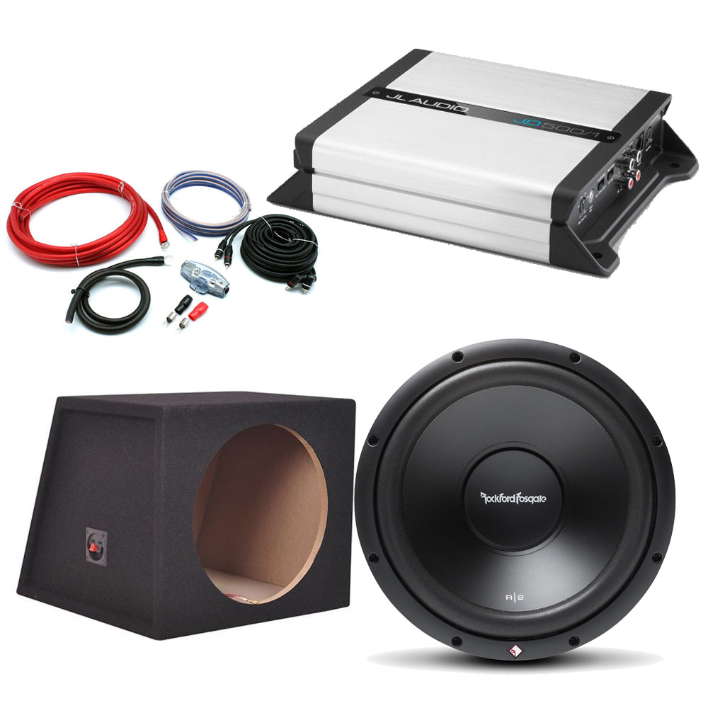 JL Audio JD 12" R2 Bass Package Deal