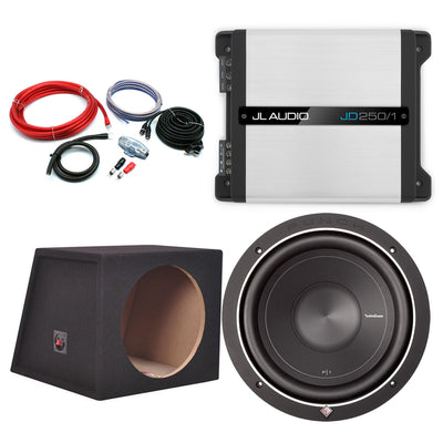 Rockford Fosgate 10" JD Bass Package Deal 500W