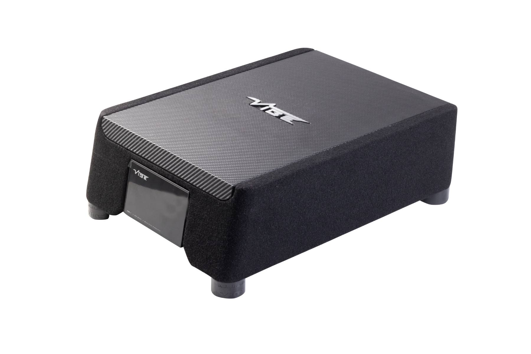 Vibe BA10ASQ-V4 - Black Air 10 inch SQ Active Down Firing Enclosure 900W