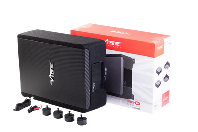 Vibe BA10ASQ-V4 - Black Air 10 inch SQ Active Down Firing Enclosure 900W